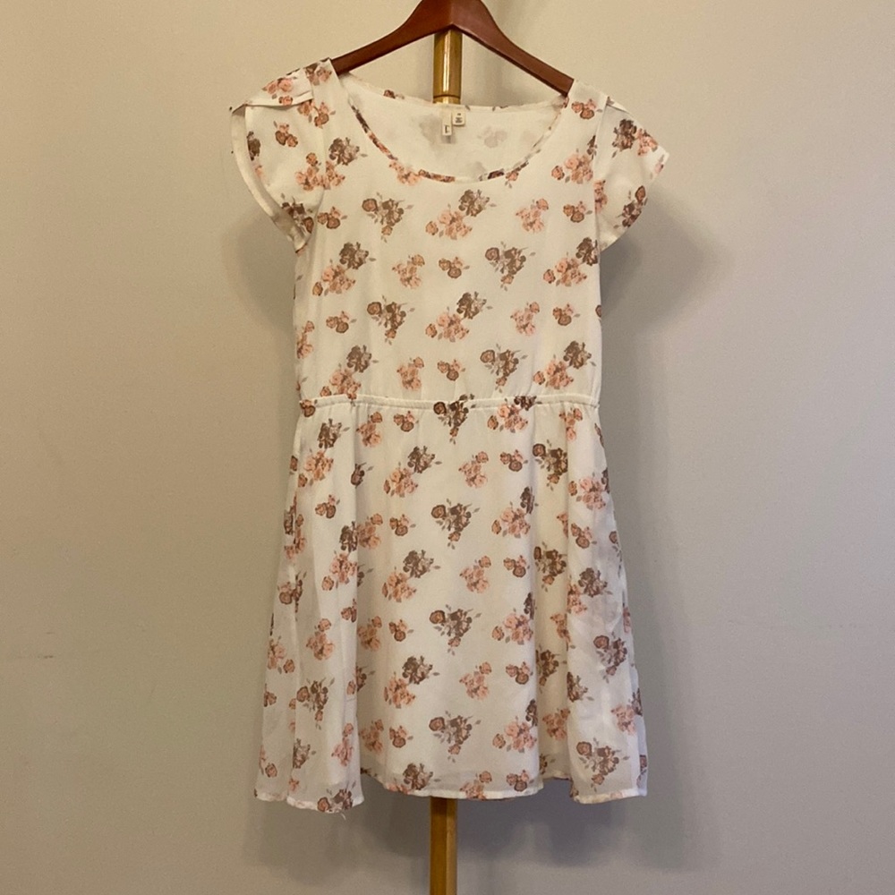 Frenchi spring floral dress